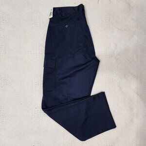 Navy Blue Men's Work Cargo Pants